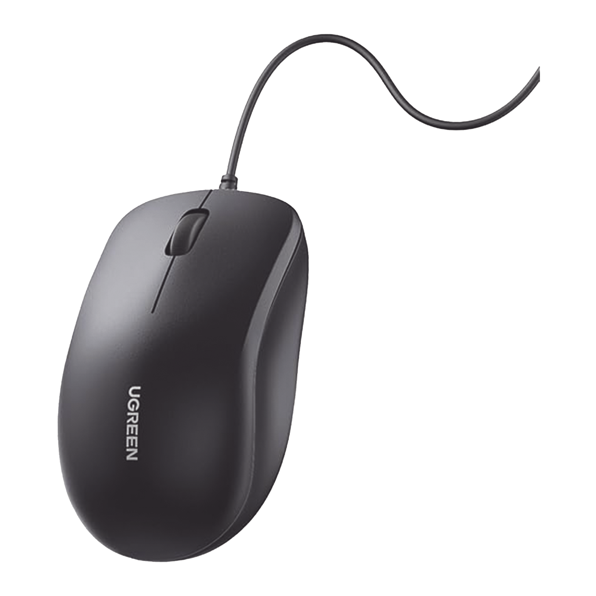 Mouse Óptico USB - Cable USB de 1.5 metros - 3 Botones - 1200DPI - Diseño Ergonómico - Silencioso - Color Negro - Windows | MacOS | Linux | Chrome y otros - También Compatible con DVR | NVR.