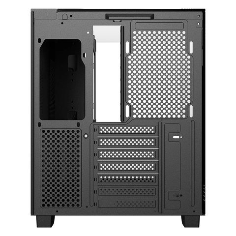Gabinete Gamer Balam Rush Tank Expert Curve 6800 Atx Media Torre 3 Fan Panel Curvo Cristal Templado Usb-c Argb Negro Br-941570