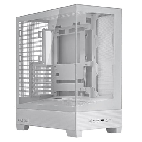 Gabinete Asus A31 Tg White M-Atx Cristal Templado/2Xusb-C/Blanco
