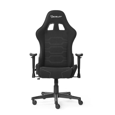 Silla Gamer Ocelot Black Night Negra en Tela Automotriz Reclinable 155° - Máximo Confort para Horas de Juego - Ergonómica