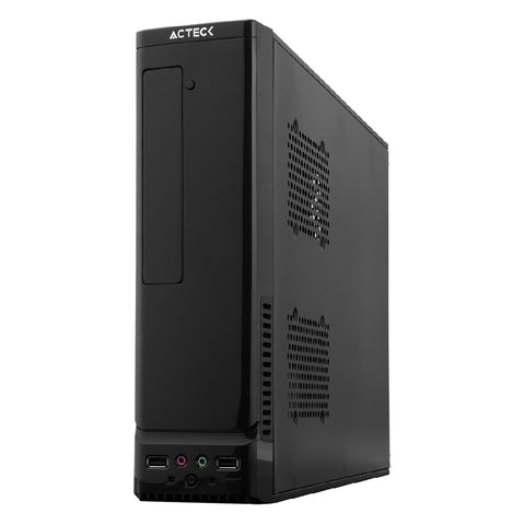 Gabinete Micro Torre Acteck Atom GS240 con Fuente 450W y Estructura de Metal - Minimalista y Funcional