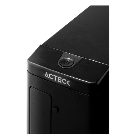 Gabinete Micro Torre Acteck Atom GS240 con Fuente 450W y Estructura de Metal - Minimalista y Funcional