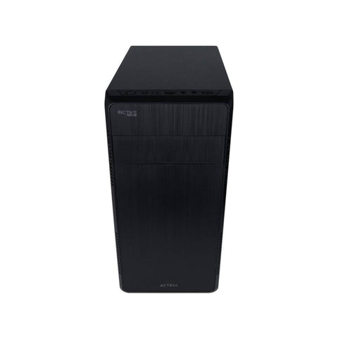 Gabinete Mini Torre Acteck Kioto GC240 con Fuente de Poder 500W para Ensamble Micro ATX - Práctico y Confiable