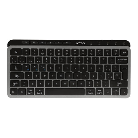 Kit Dual Inalámbrico Acteck Creator Krea MK750 Multidispositivo Recargable para Win y Mac - Innovador y Versátil