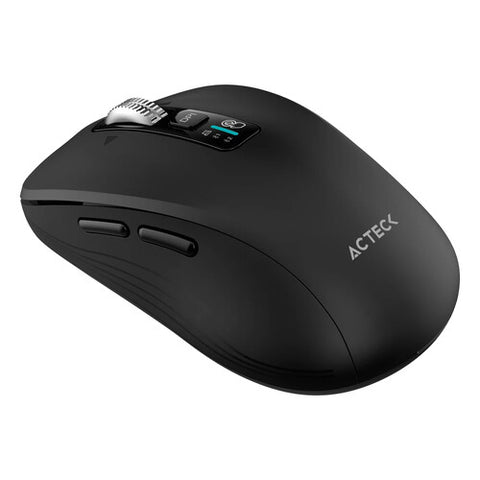 Mouse Inalámbrico Dual Acteck Virtuos Pro Air MI766 Recargable con 9 Botones y 3200 DPI - Avanzado y Poderoso