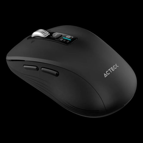 Mouse Inalámbrico Dual Acteck Virtuos Pro Air MI766 Recargable con 9 Botones y 3200 DPI - Avanzado y Poderoso