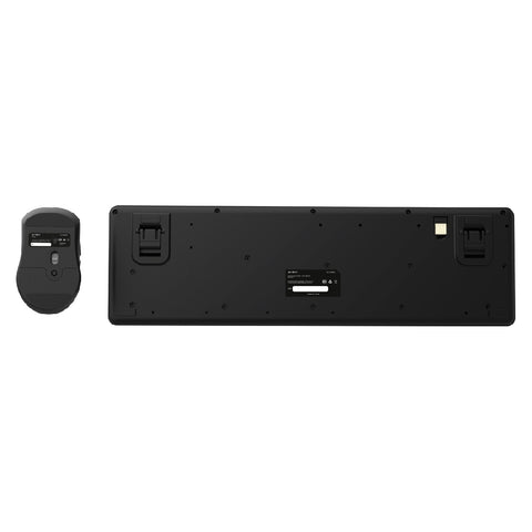 Kit Inalámbrico Acteck Creator Silent Pro MK474 Silencioso con Mouse de 5000 DPI para Multidispositivos - Ultra-Preciso y Discreto
