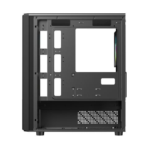 Gabinete Gamer Acteck Zyron GC606 con Cristal Templado y 3 Ventiladores FRGB para Micro ATX - Espectacular y Resistente