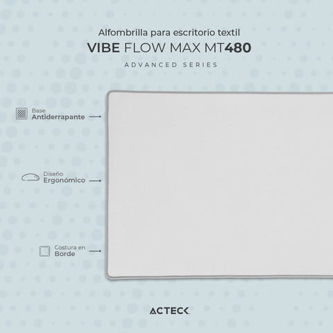 Mouse Pad XL Vibe Flow Max Plus MT480 Advanced Series