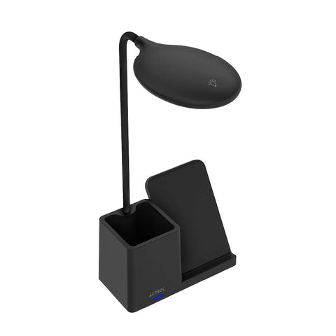 Cargador de Escritorio Acteck Energon Lumimate CI722 - Lámpara Integrada y Carga Rápida - Organización Eficiente y Moderna - Nuevo