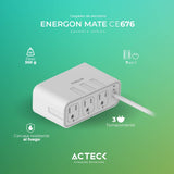 Cargador de escritorio  Energon MATE CE4676 Acteck  7 en 1