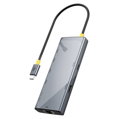 Hub USB 9 en 1 Acteck Nexus Dock Pro HN930 - Multipuerto de Alta Velocidad - Conecta Todos tus Dispositivos en Un Solo Lugar