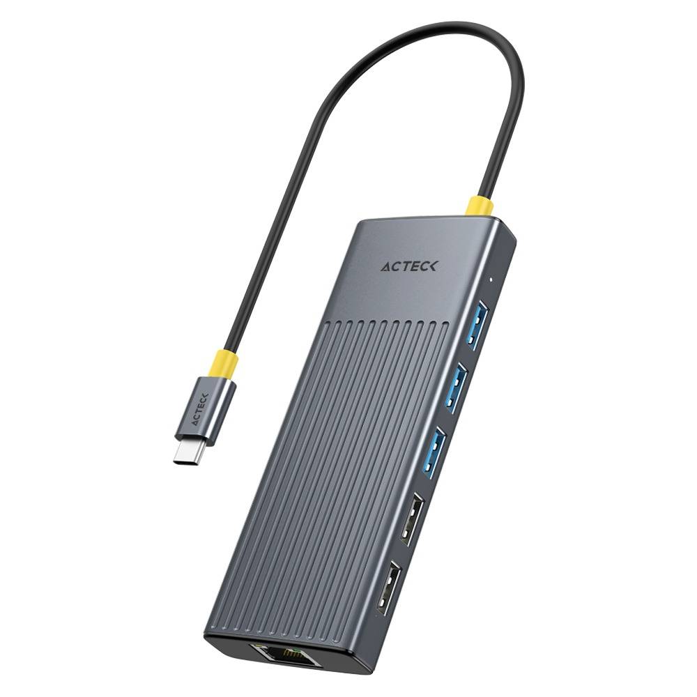 Hub USB 11 en 1 Acteck Nexus Dock Ultra HN960 - Concentrador Multipuerto Completo - Solución Definitiva de Conectividad