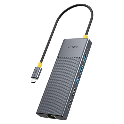 Hub USB 11 en 1 Acteck Nexus Dock Ultra HN960 - Concentrador Multipuerto Completo - Solución Definitiva de Conectividad