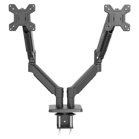 Soporte Articulado para Doble Monitor Acteck Motion SM727 - Brazos Flexibles con C-Clamp - Vista Panorámica Ajustable - Nuevo