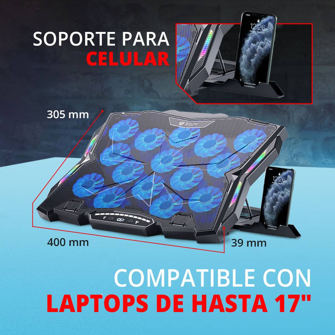 Bases Enfriadoras Balam Rush EF740