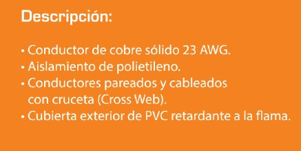 Bobina UTP CAT6 Condumex 66446835 Interior - 100% Cobre de 305 Metros 23 AWG - Datos de Alta Velocidad - Rendimiento Profesional