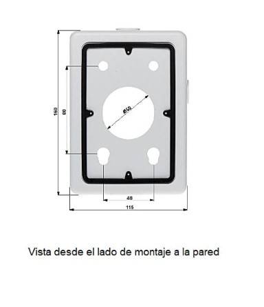 Caja de conexiones para camaras PTZ compatible con PFB303W,  PFB300S,  PFB310W,  PFB306W,  PFB305W,  PFW1 NB