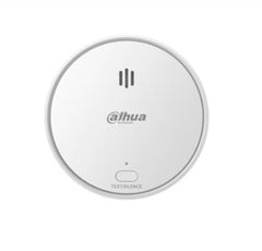 Detector de Humo Inalámbrico,  Sensor Fotoeléctrico de Doble Cámara, Sirena Interna de 85dB, Función de Prueba y Silenciar,  Alarma Visual y Sonora NB