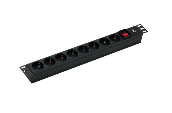 Barra Multicontactos de 8 contactos ZZM10/PDU(8 USA 250) NB -