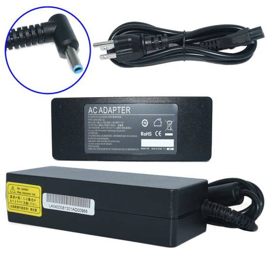 Cargador / Adaptador para Laptop AC-HP-AZUL GENERICO de 90W 19.5V 4.62A (4.5*3.0) para HP Punta Azul