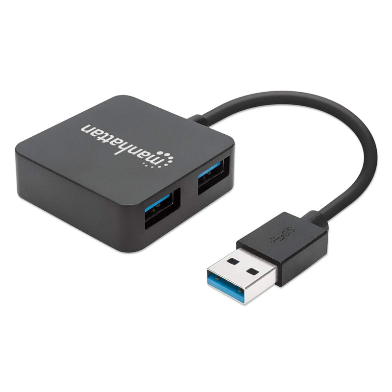 Hub USB 3.0 de SuperVelocidad - hasta 5 Gbps, capacidad de carga hasta 0.9 A -162296 