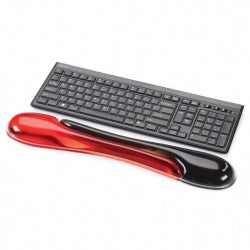 Alfombrilla para Teclado y Reposamuñecas KENSINGTON P5114 - Negro, Rojo