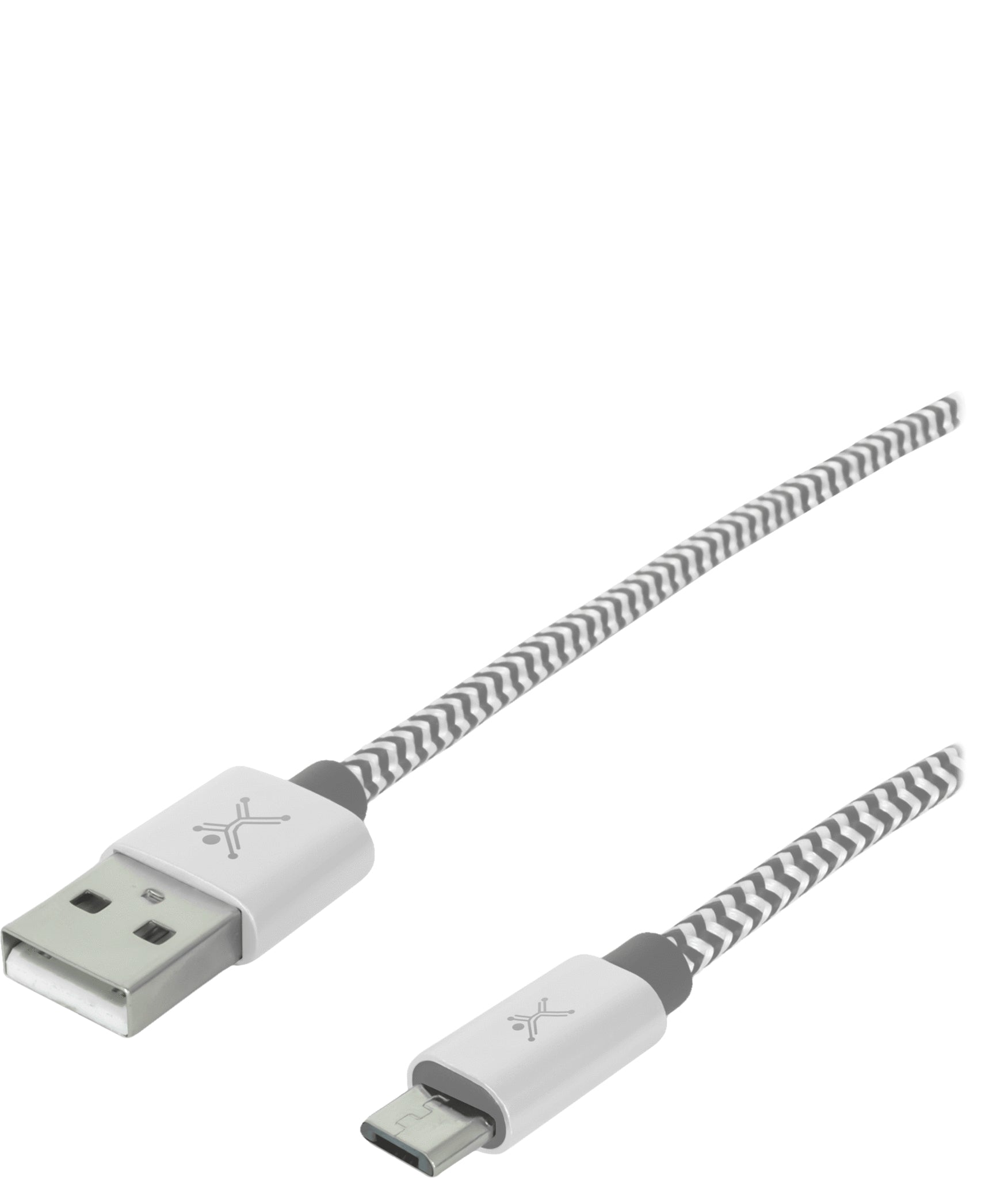Cable USB A a Micro USB Perfect Choice PC-101680 Plata - Carga Rápida y Segura - Altamente Duradero