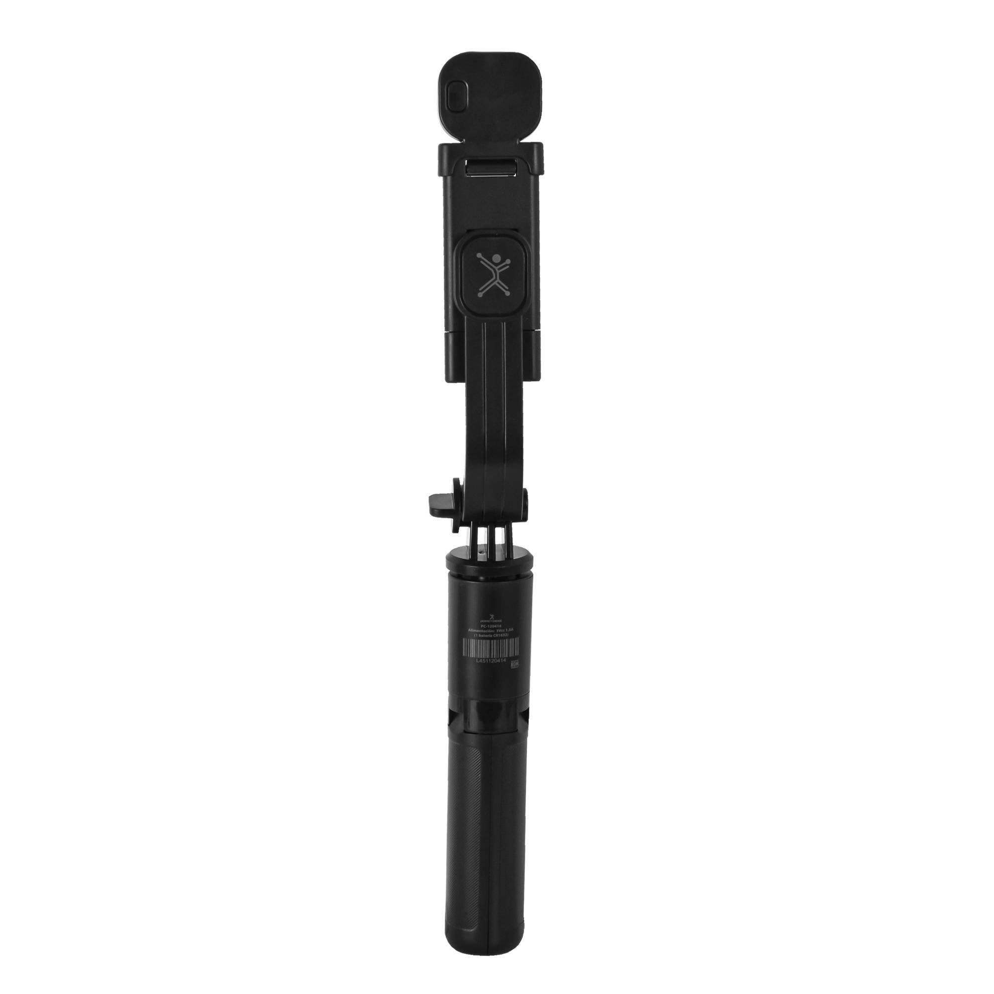 Bastón Tripié Selfie Stick Plegable Perfect Choice Selfix PC-120414 - Con Luz LED Integrada - Fotos Perfectas