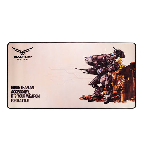 Mousepad Gamer Naceb Bitbane NA-0978 (61x31cm) | Superficie XL de Precisión | Protección para Escritorio