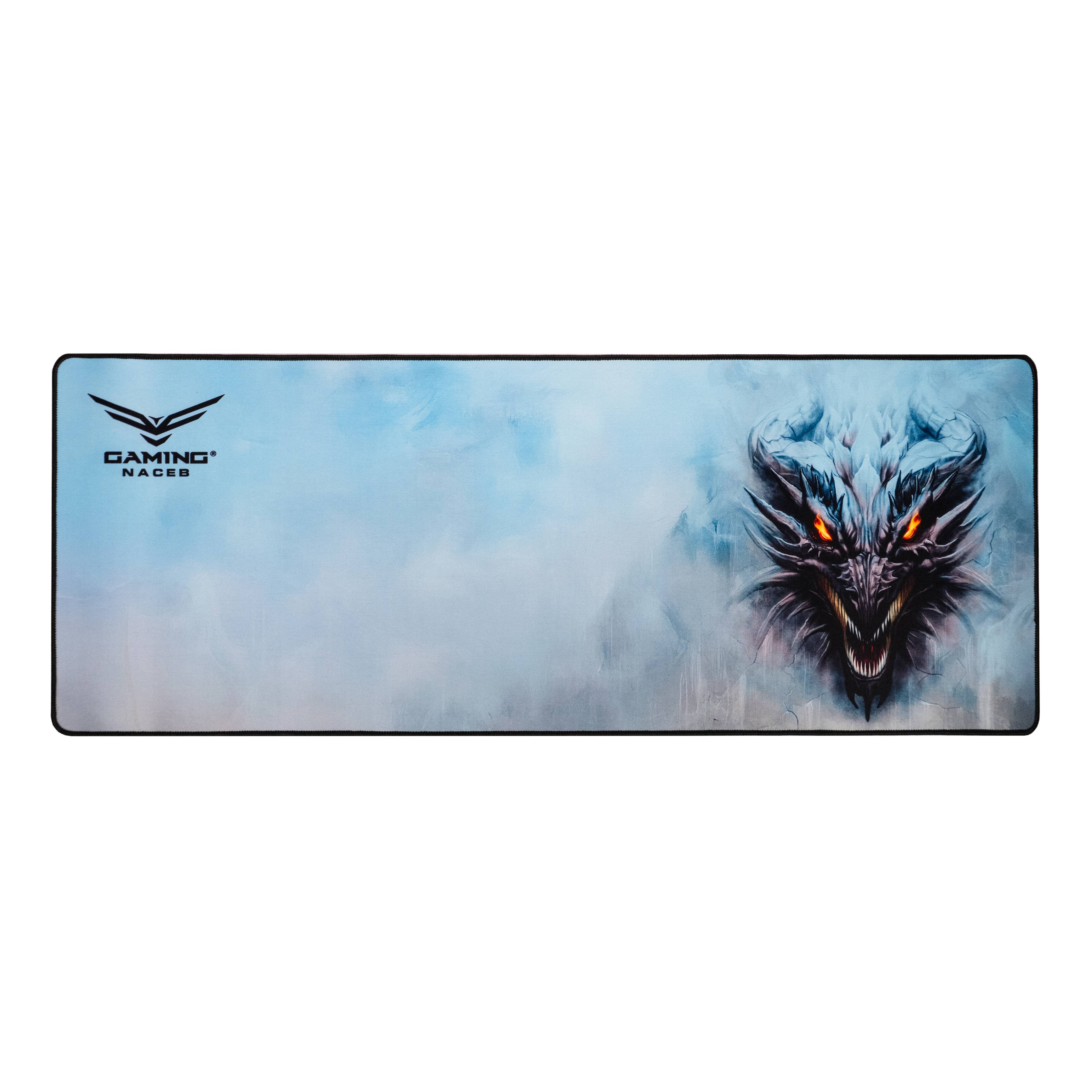 Mousepad Gamer Naceb Fafnir NA-0979 (81x31cm) | Tamaño Extra Grande XXL | Cobertura Total para Teclado y Mouse