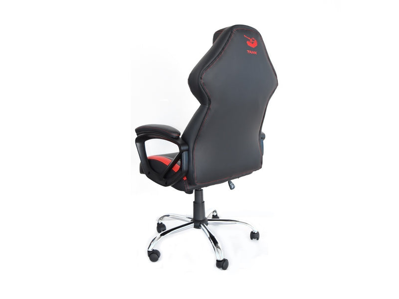 Silla Gaming Naceb Technology TANK, Gamer, Negro/Naranja