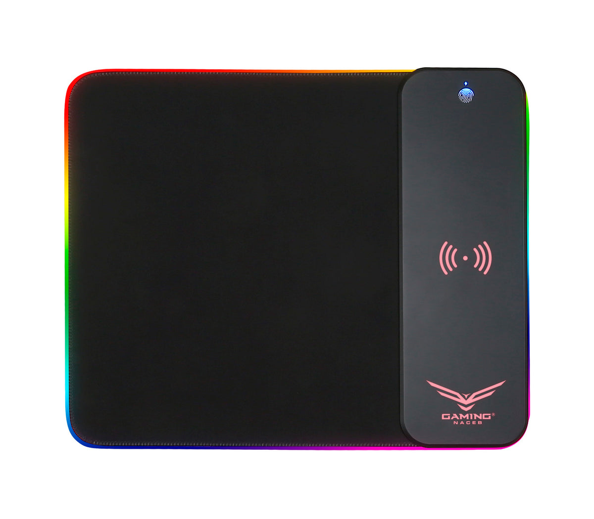 Mouse Pad Gamer Naceb Technology NA-0926 - Superficie de Tela Suave - Deslizamiento Preciso y Base Antideslizante
