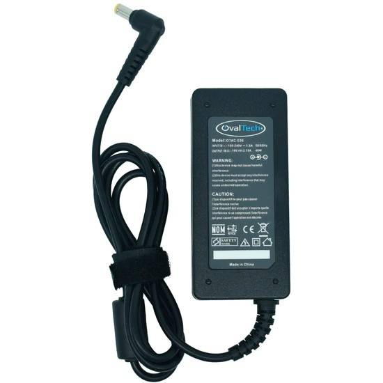 Cargador / Adaptador para Laptop OVALTECH OTAC-E56 de 40W 19V 2.15A (5.5*1.7)