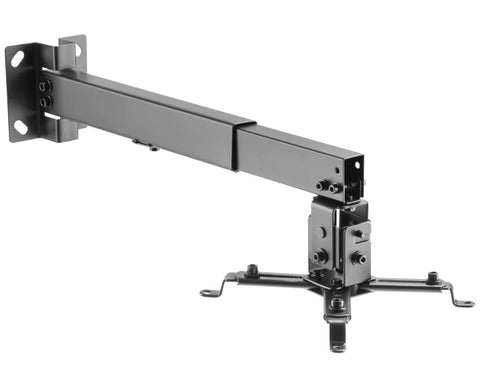 Soporte de Proyector Ovaltech OVPR-650MM para Pared o Techo Extensible 430-650mm y Carga 20kg Gran Versatilidad Ultra Seguro