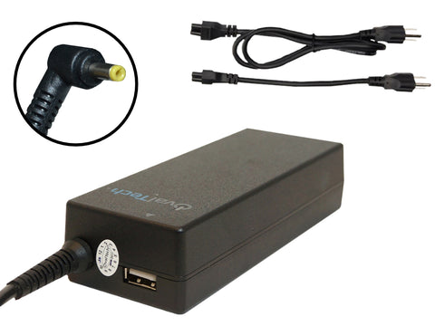 Cargador para Laptop Ovaltech OTAC-E67 65W 20V con Punta Mediana (4.0x1.7) Carga Eficiente de Batería Excelente Rendimiento