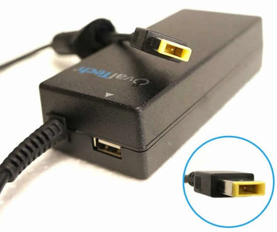 Adaptador de corriente OVALTECH - Negro, Batería, Lenovo