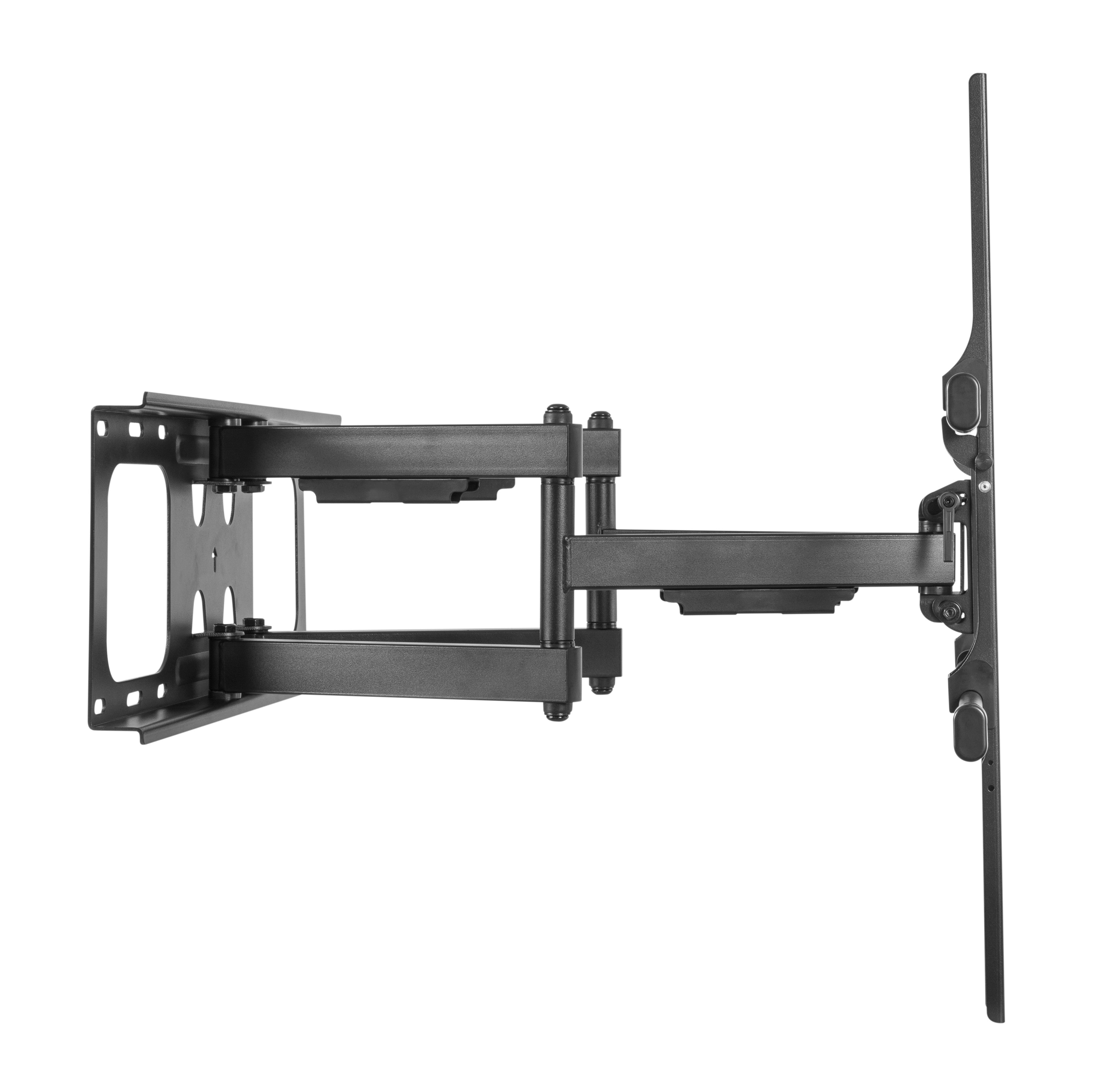 Soporte de Pared Móvil Ovaltech OVTV-M5090 para TV de 50 a 90 Pulgadas Soporta 75kg con Brazo Articulado Ultra Reforzado