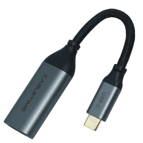 Adaptador Tipo C a DisplayPort Ovaltech OVC-DP con Resolución 4K a 30Hz Video Ultra Alta Definición Conexión Instantánea