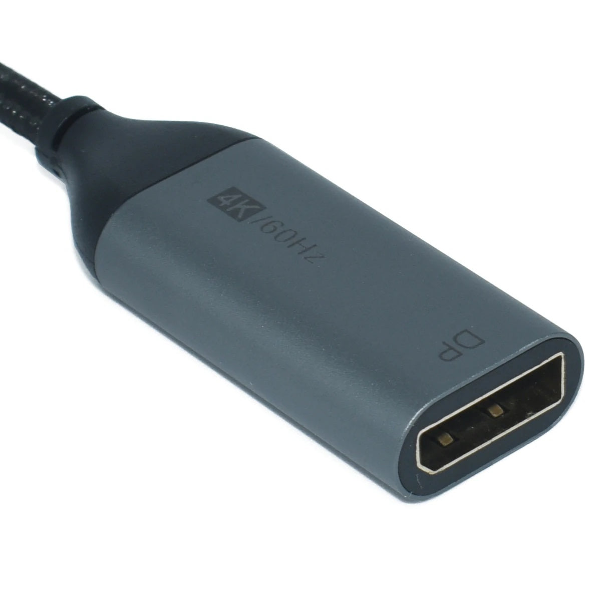 Adaptador Tipo C a DisplayPort Ovaltech OVC-DP con Resolución 4K a 30Hz Video Ultra Alta Definición Conexión Instantánea