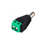 Adaptador Tipo Jack  Brobotix 170144 - Plug Vcd, Macho, Negro, Cobre