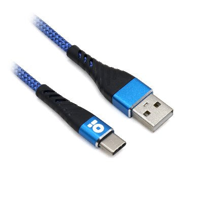 CARGADOR BROBOTIX USB C/CABLE TIPO C CARGA RÁPIDA 963332 - Blanco - Azul, Pared, 5 V, 1 Puerto USB V3.0