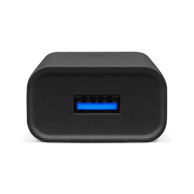 COMBO CARGA RÁPIDA: CARGADOR USB V3.0 + CABLE USB TIPO "C". NEGRO (6001561) - Brobotix