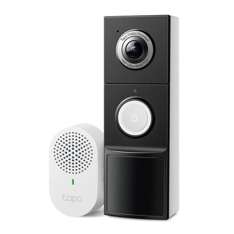 Cámara con Timbre y Video TP-LINK Tapo D235 - Resolución de Alta Definición con Batería - Control Total de Accesos - Protección Inteligente