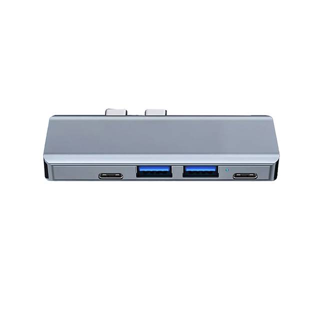 DockStation 5 EN 1 UBP UB52 Hub Adaptador Urban Balance con 5 entradas. Entradas HDMI - USB A y tipo C.Carga máxima PD de 100W.