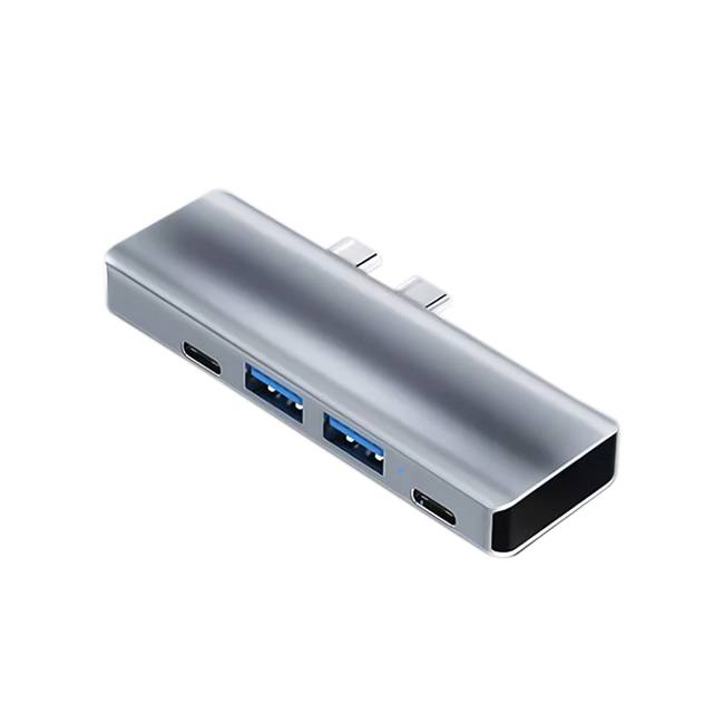 DockStation 5 EN 1 UBP UB52 Hub Adaptador Urban Balance con 5 entradas. Entradas HDMI - USB A y tipo C.Carga máxima PD de 100W.