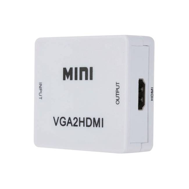 ADAPT P/CAM UB VGA A HDMI 60HZ Adaptador Mini VGA2HDMI Urban Balance  Ideal para cámaras HD - consolas, Blu-ray y DVD. VGA2HDMI