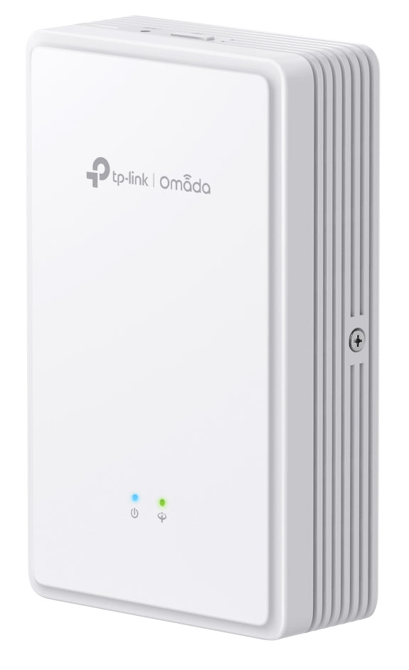 Access Point GPON Wi-Fi 6 TP-LINK EAP625GP-Wall - Cobertura AX1800 para Montaje en Pared con 2 Puertos Gigabit - Red Estética y Veloz - Diseño Elegante