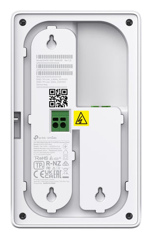 Access Point GPON Wi-Fi 6 TP-LINK EAP625GP-Wall - Cobertura AX1800 para Montaje en Pared con 2 Puertos Gigabit - Red Estética y Veloz - Diseño Elegante