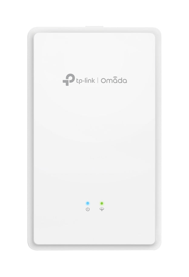 Access Point GPON Wi-Fi 6 TP-LINK EAP625GP-Wall - Cobertura AX1800 para Montaje en Pared con 2 Puertos Gigabit - Red Estética y Veloz - Diseño Elegante